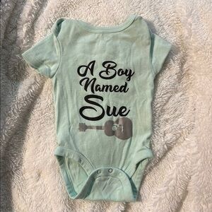 A boy named Sue onesie
